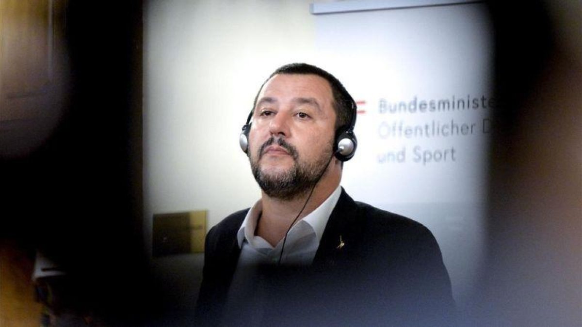 El ministro del Interior italiano, el ultraderechista Matteo Salvini.