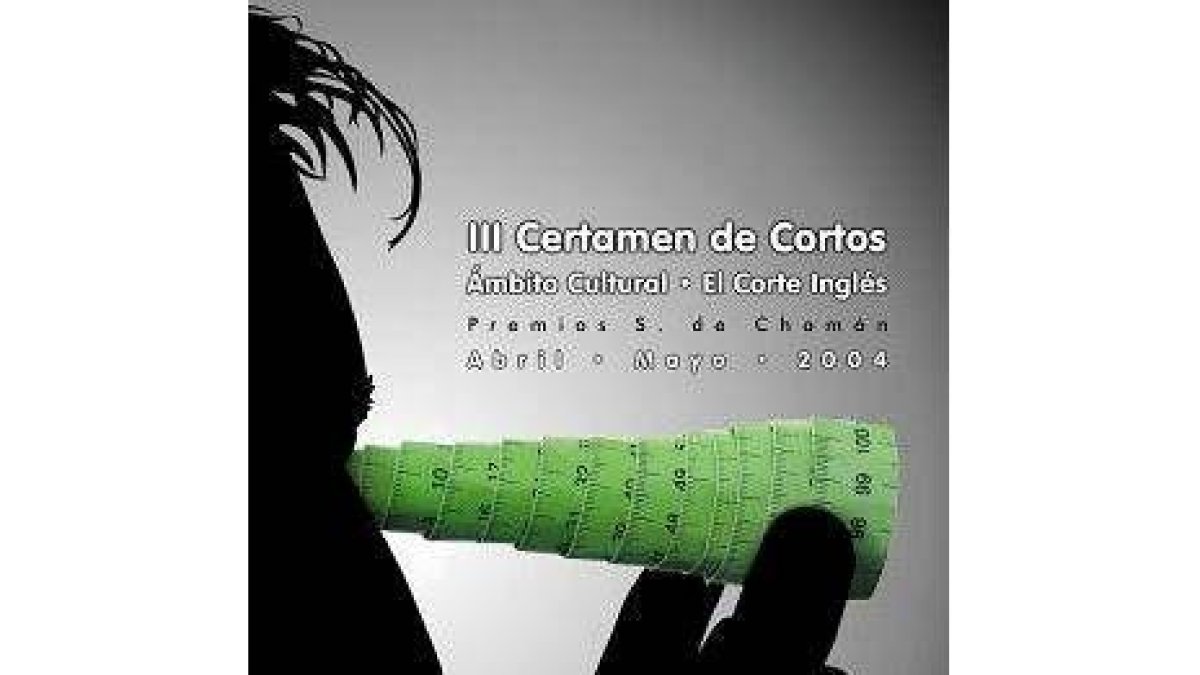 Cartel anunciador del certamen de cortometrajes