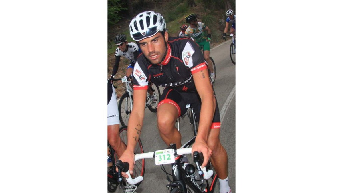 El ciclista Óscar Pereiro. DL