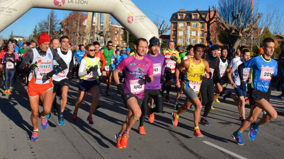 La San SIlvestre virginiana volvió a ser un éxito. LA VIRGEN DEL CAMINO
