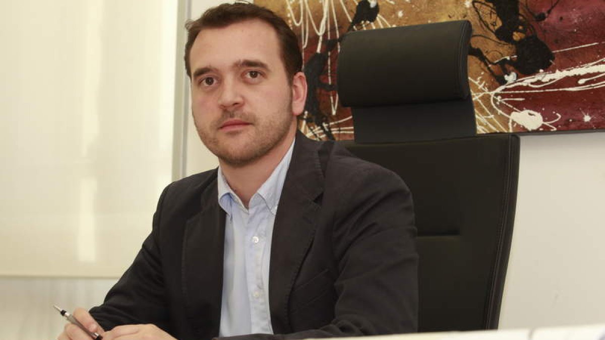 Ricardo Gavilanes, en su despacho de la concejalía de Policía.