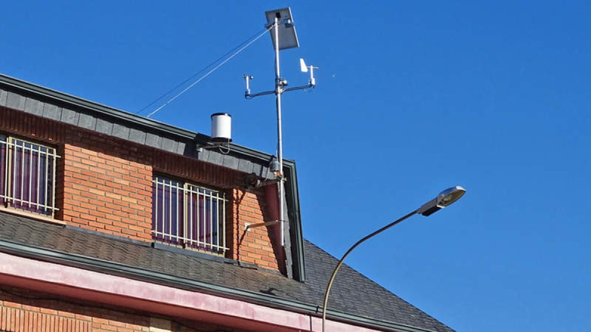 La estación meteorológica está en la casa consistorial. DL