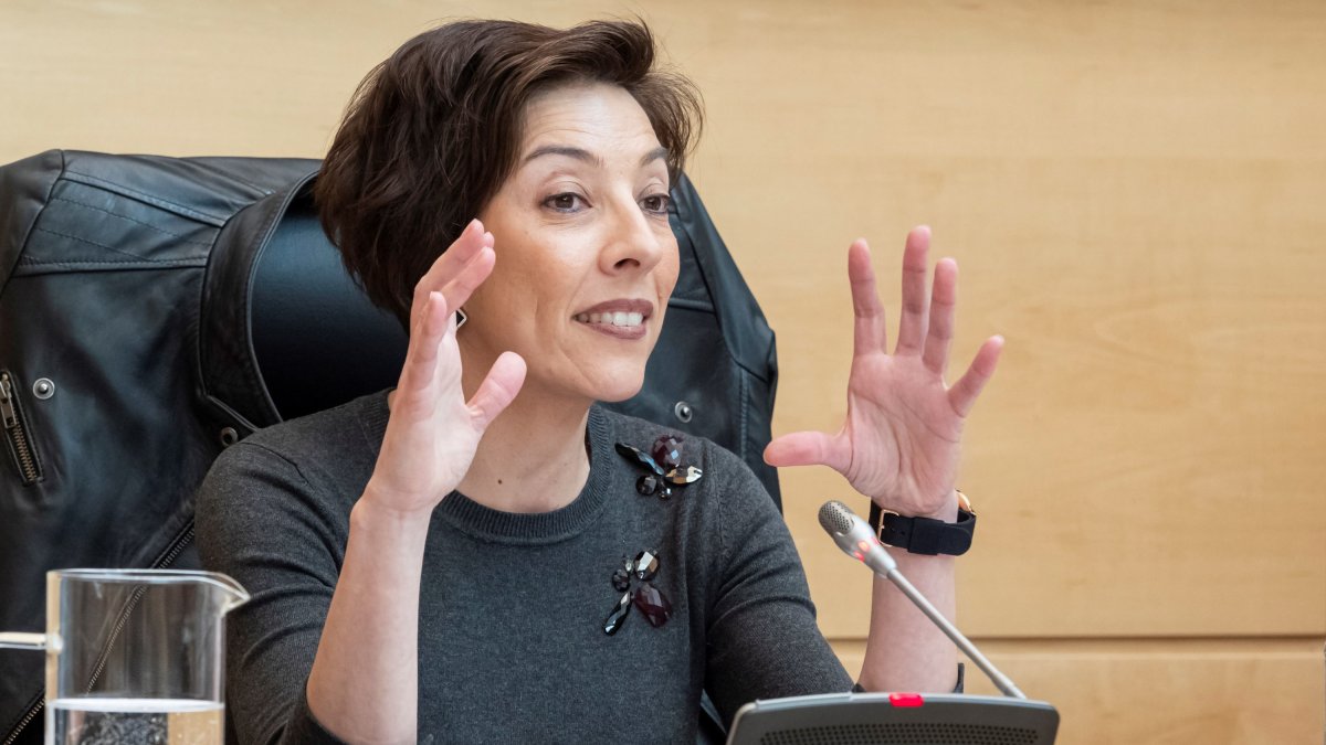 La gerente del Servicio Público de Empleo de la Comunidad, el ECyL, Milagros Sigüenza. EFE