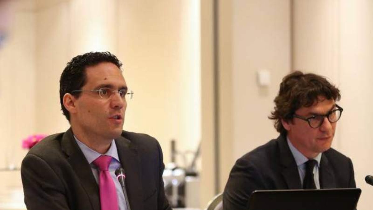 Félix Lores y David Cortés, analistas de Real Estate de BBVA. BBVA