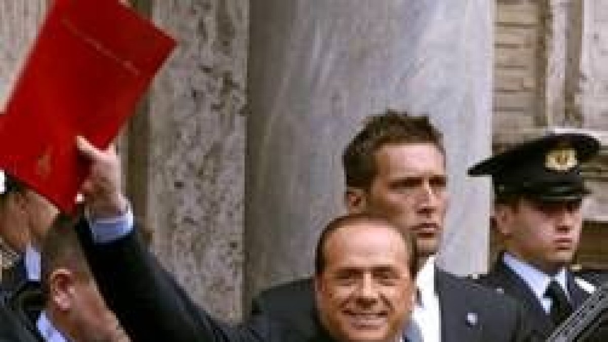 Berlusconi abandona ayer el Senado italiano