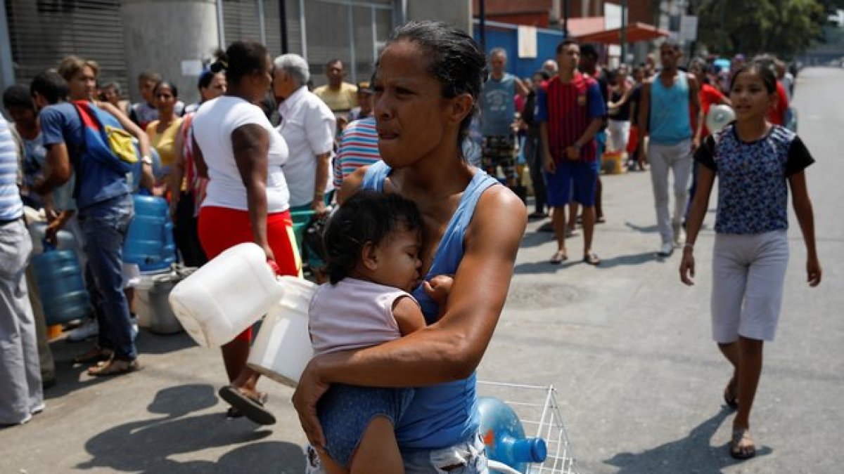 Los niños son los más afectados con la crisis en Venezuela.