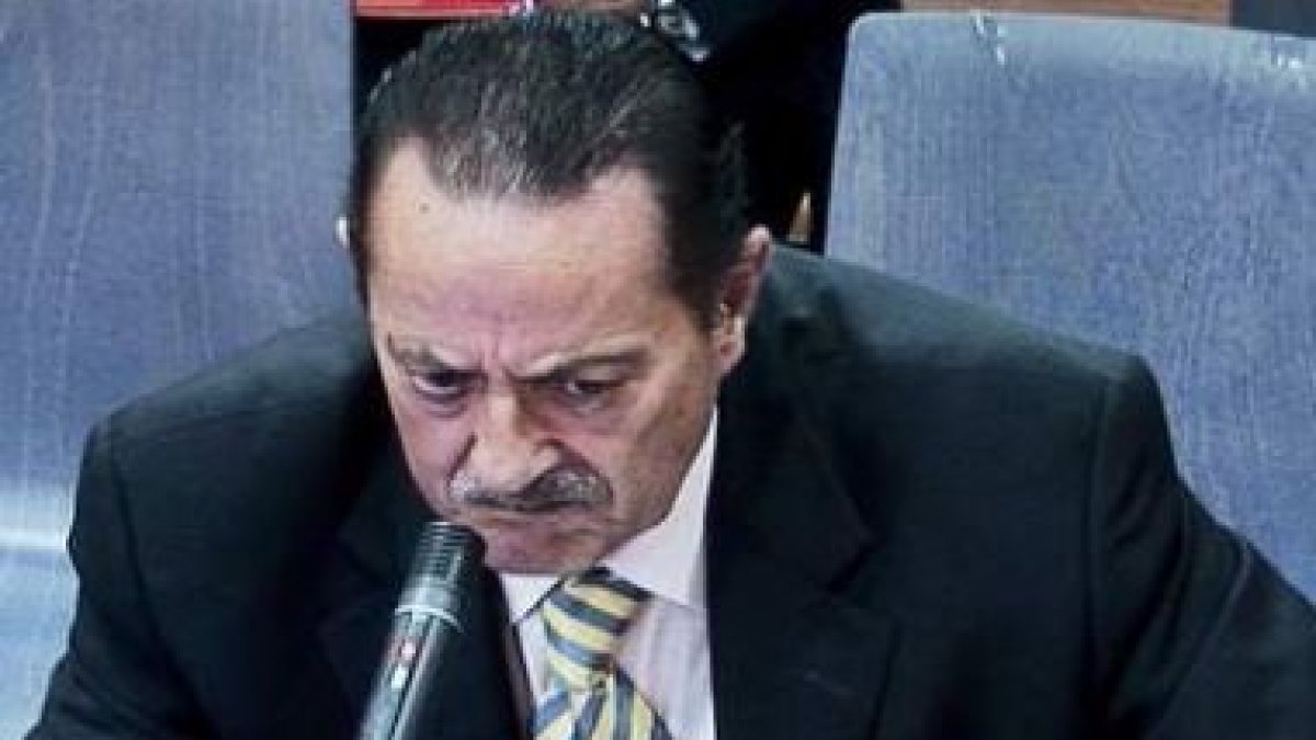 Julián Muñoz, en un momento de su declaración en la Audiencia Provincial de Málaga.