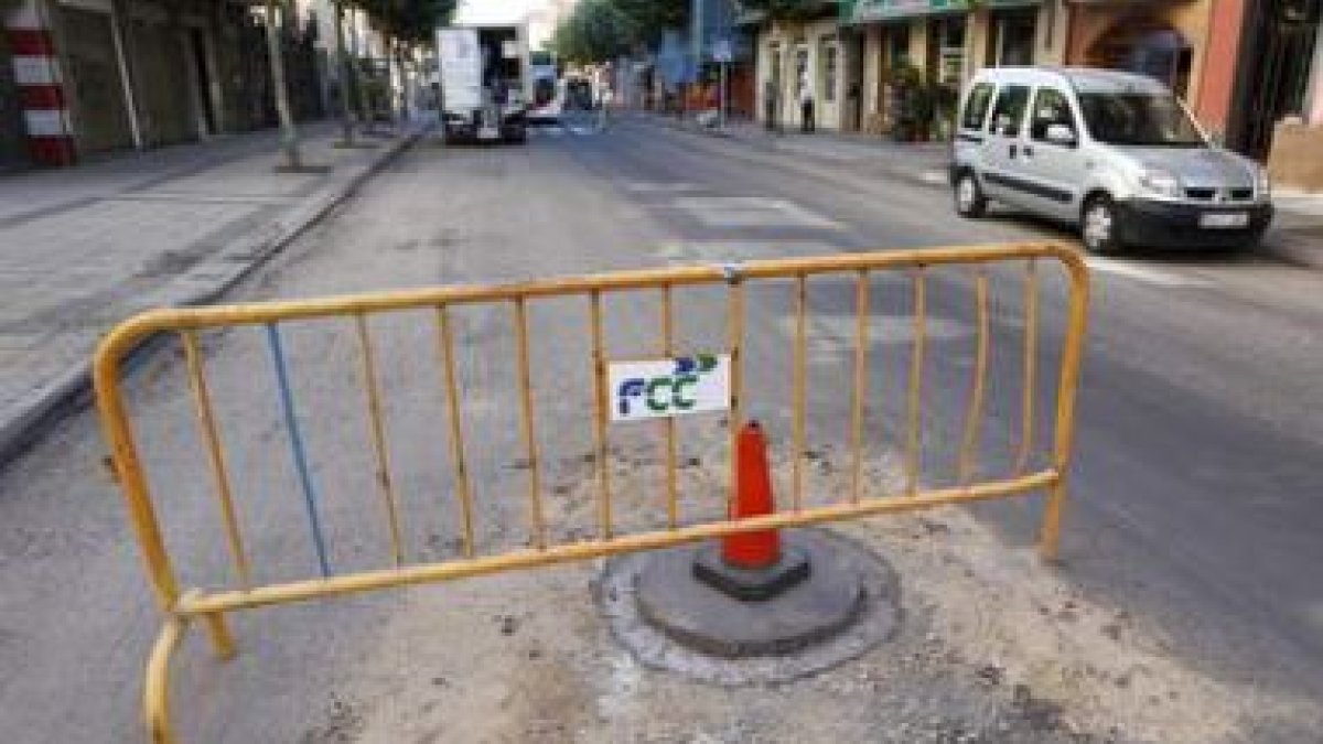 Cuatro meses después, arreglos de nuevo en Mariano Andrés.