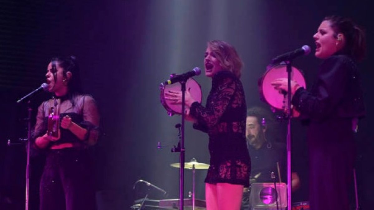 Las Tanxugueiras tocarán en las fiestas de San Juan y San Pedro. MONCHO FUENTES