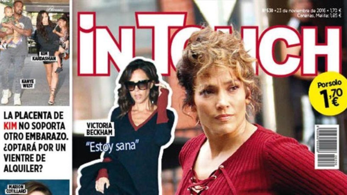 Portada de la revista 'In Touch'.