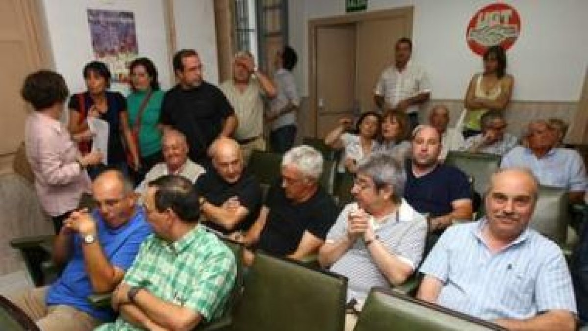 La foto es de la elección de Merayo como secretario local.