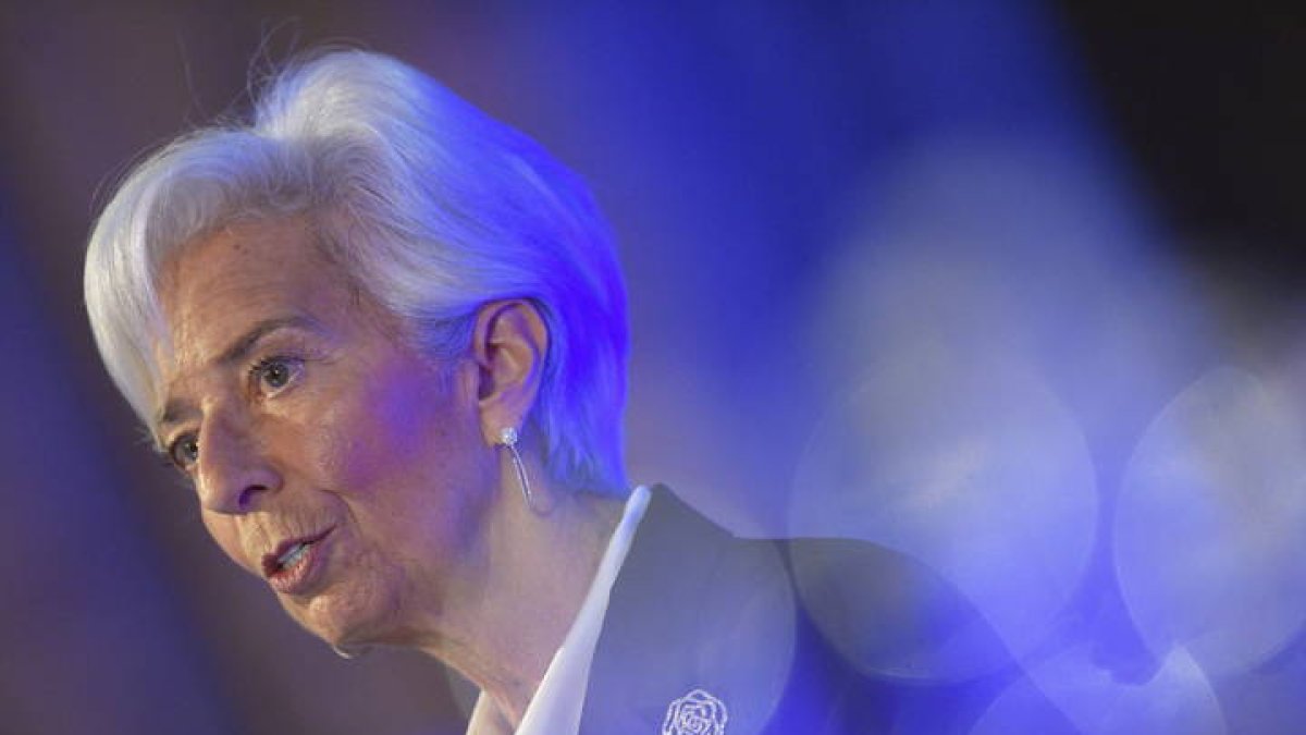 Christine Lagarde. NEIL HALL