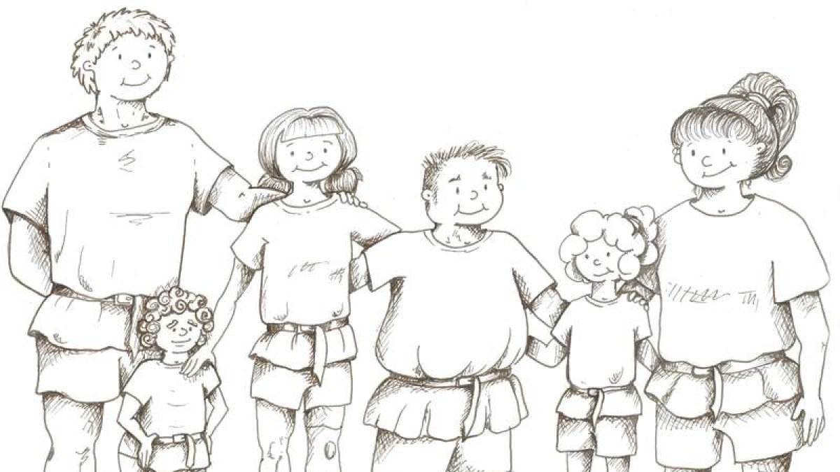 Las ilustraciones de este libro-guía sobre la lucha leonesa son obra de Noemí Martínez Murciego.