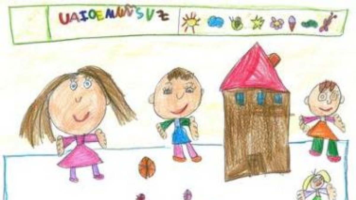 María González, de 4º de primaria del Colegio Leonés