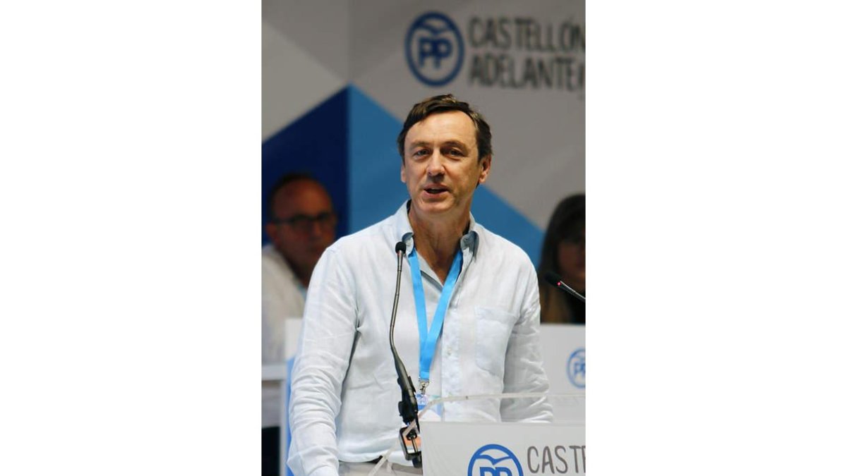 El portavoz del PP en el Congreso, Rafael Hernando. MANUEL BRUQUE
