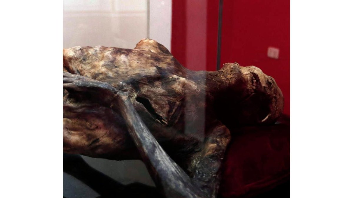EL misterioso cuerpo momificado fue hallado en el Pico de Orizaba, México. HUGO ORTUNO