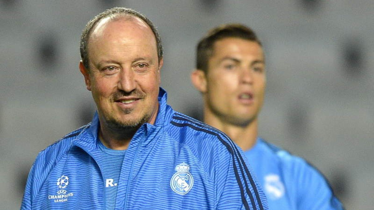 Benítez no está preocupado por la sequía del luso.