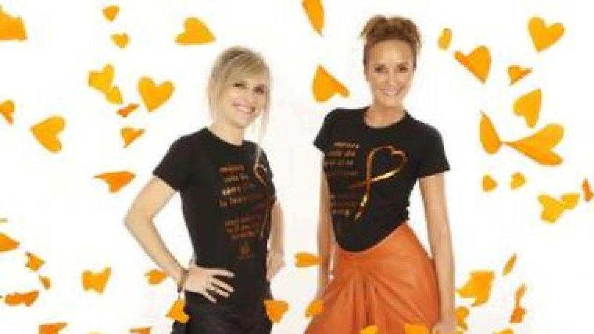 María Lafuente y Sandra Ibarra protagonizan la última iniciativa contra el cáncer.