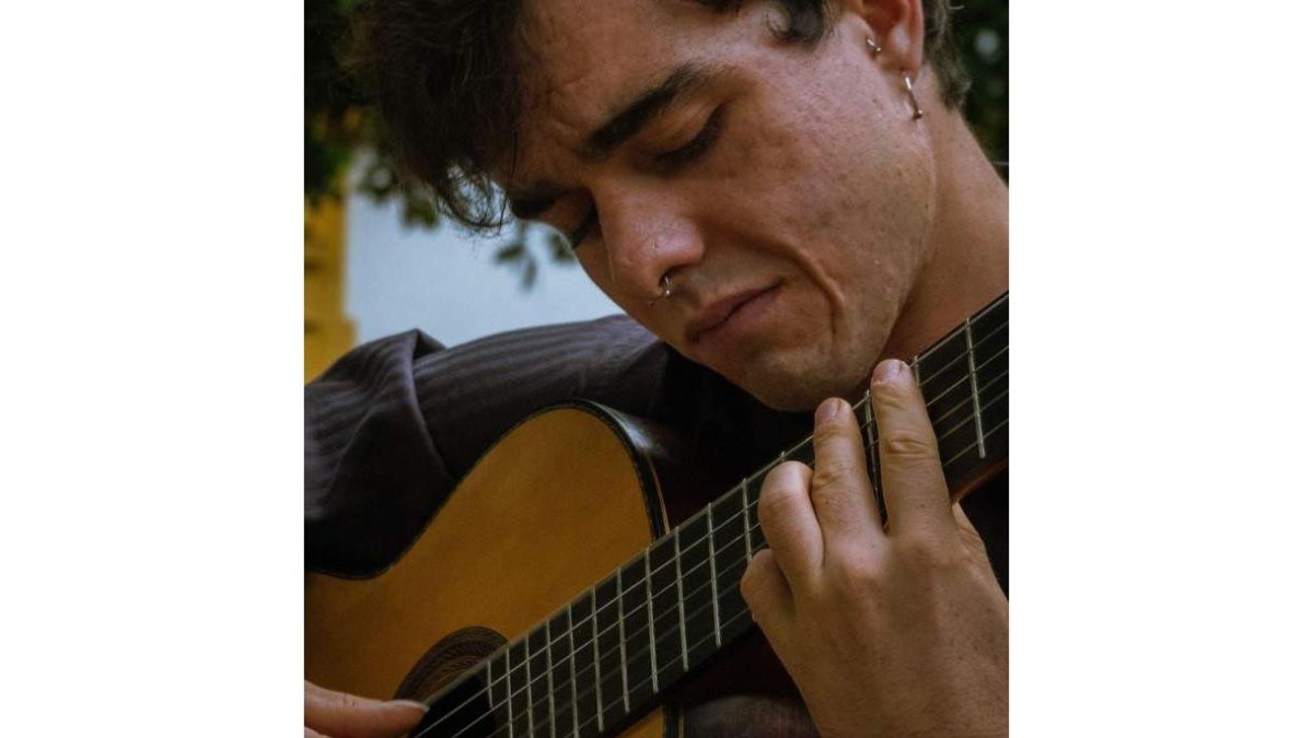El guitarrista ponferradino Marcos Arregui. DL