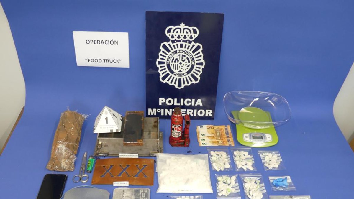 Las investigaciones de la operación Food Truck comenzaron el pasado mes de julio. SUBDELEGACIÓN DEL GOBIERNO