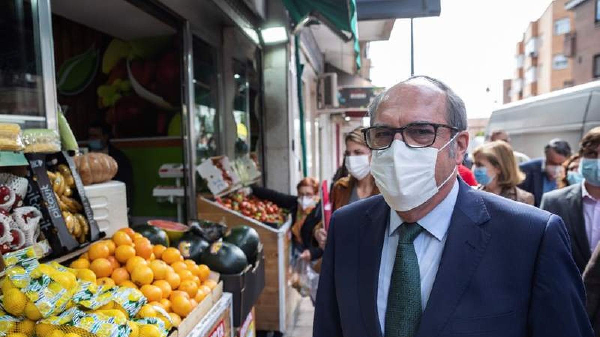 El candidato del PSOE Ángel Gabilondo. RODRIGO JIMÉNEZ