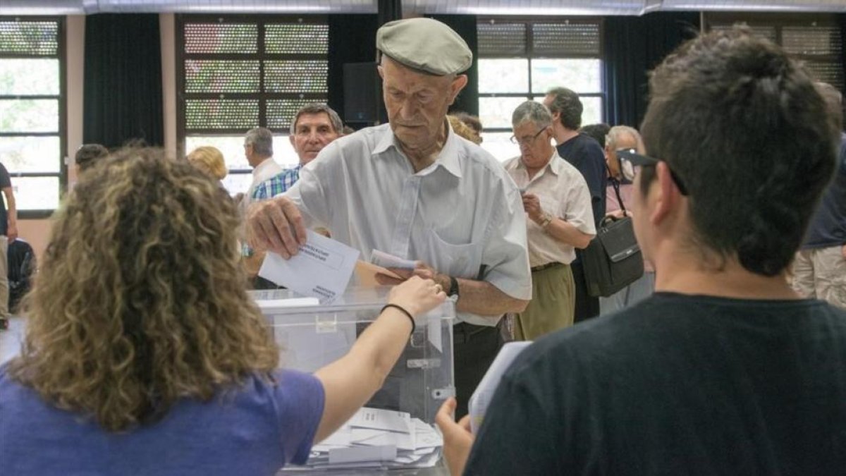 Jornada electoral del pasado 26-J