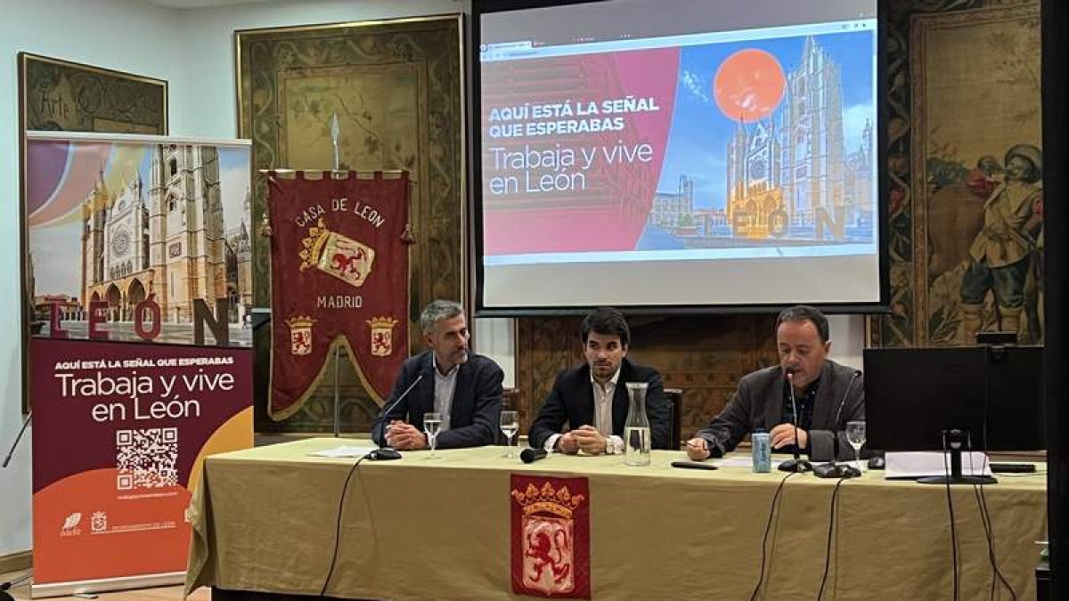 Un momento del acto convocado por el Ildefe en Madrid. DL