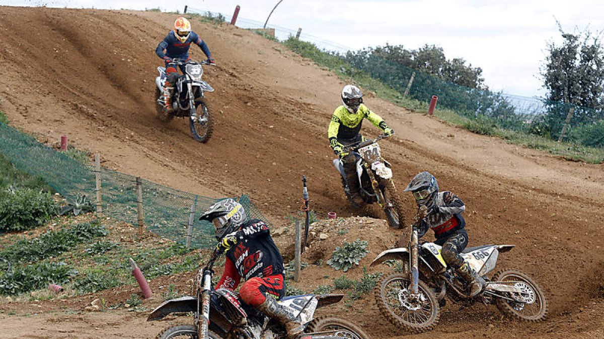 El circuito bañezano de La Salgada repite como escenario del Nacional de Motocross. MARCIANO PÉREZ