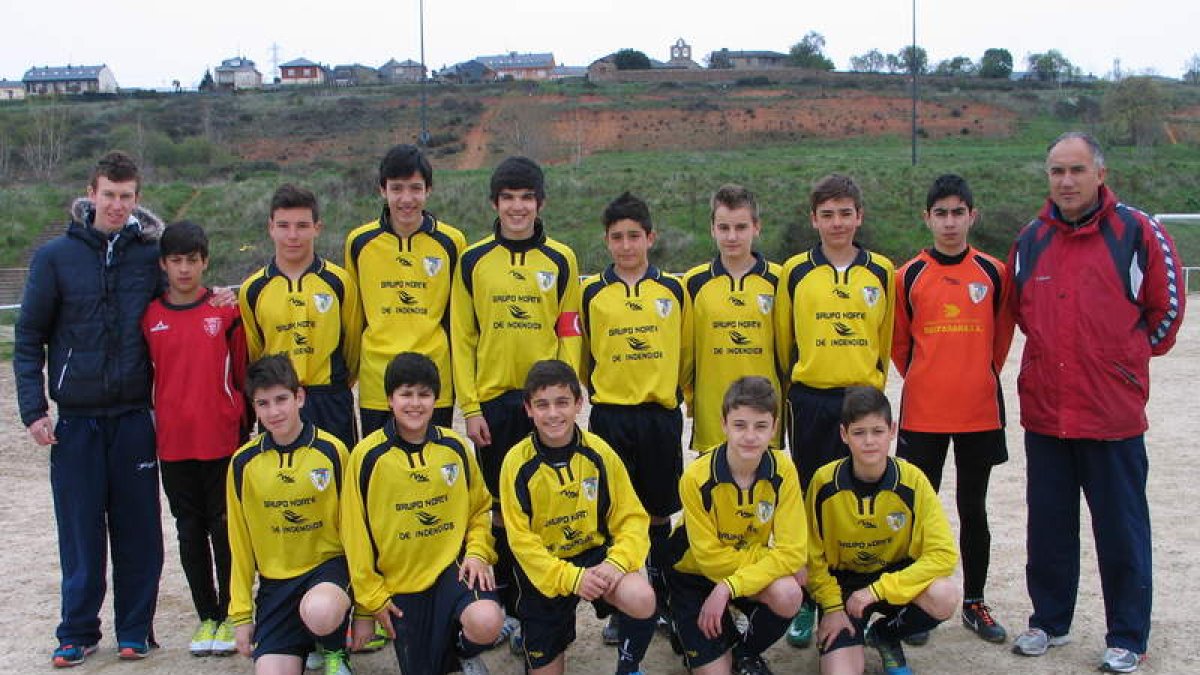 Formaciones del equipo de La Morenica A que milita en la 1.ª División Provincial Infantil.