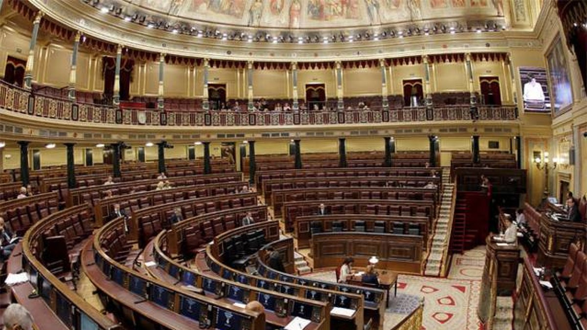 El Congreso de los Diputados.