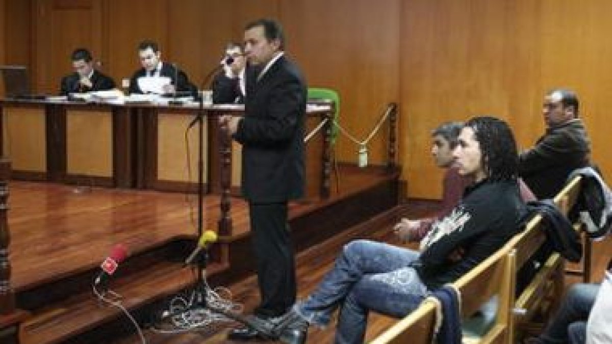 La imagen muestra un momento del juicio celebrado en noviembre en Ponferrada.