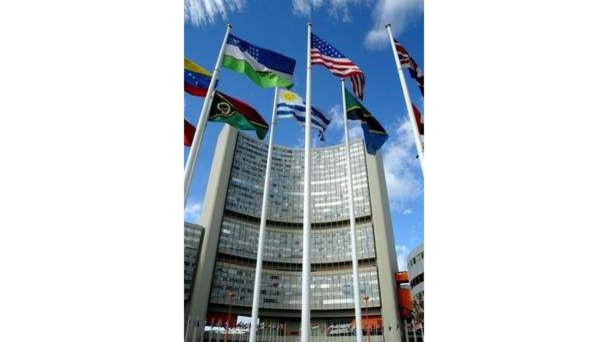 Edificio de las Naciones Unidas en Viena.