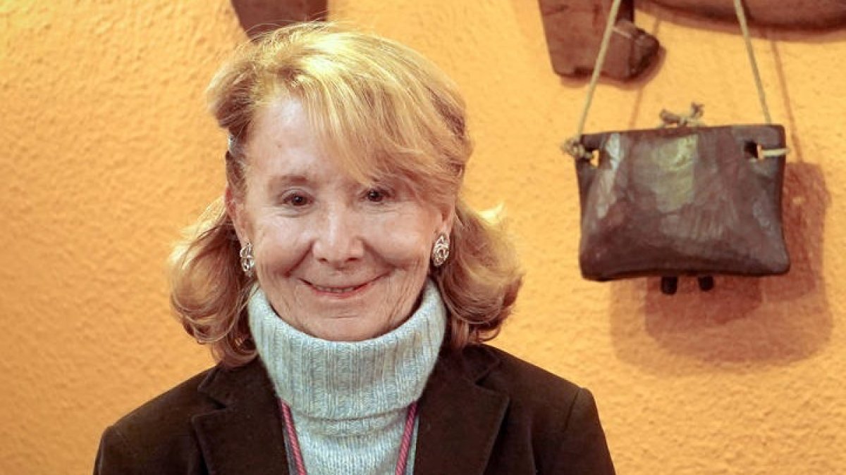 Esperanza Aguirre ha comido en El Yugo con miembros de la Federación Española de Golf. J. NOTARIO