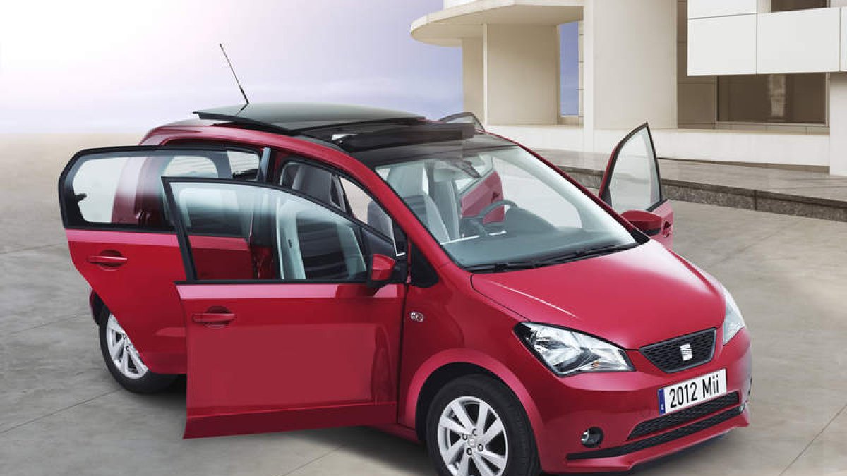 El recién aparecido Seat Mii tendrá carrocería de 5 puertas en verano.