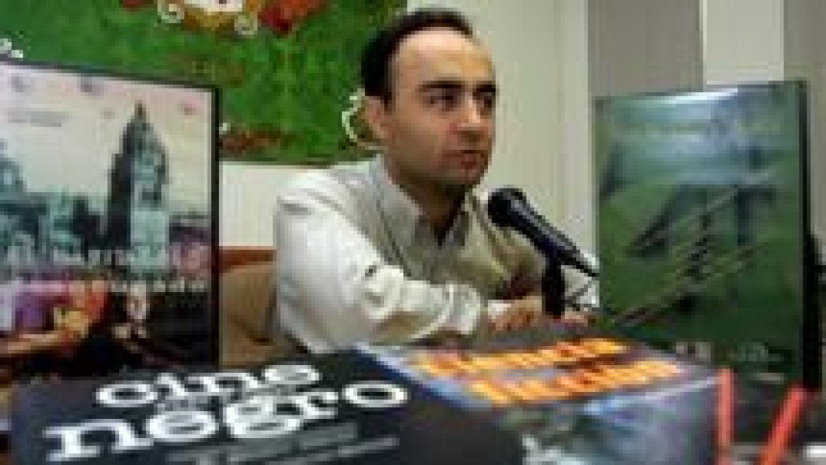 El realizador astorgano Javier Gutiérrez, en una imagen de archivo