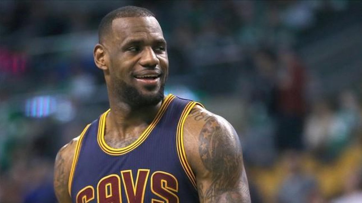 Lebron James, estrella de Cleveland Cavaliers.