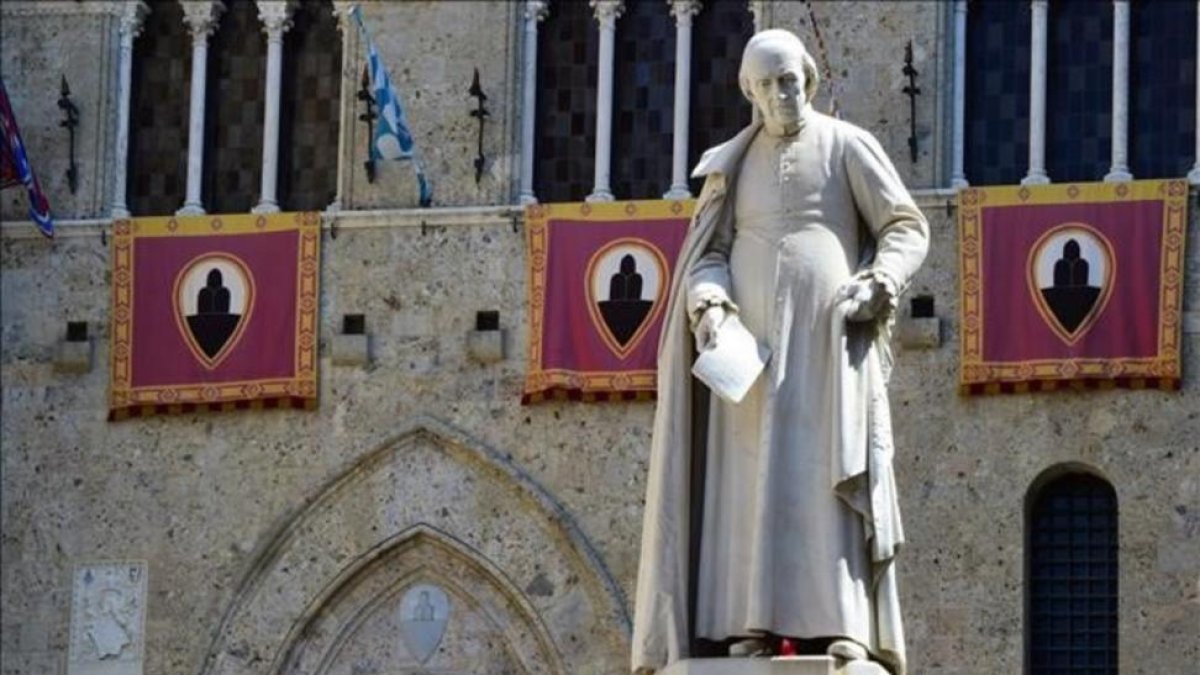 Sede del banco Monte dei Paschi di Siena.