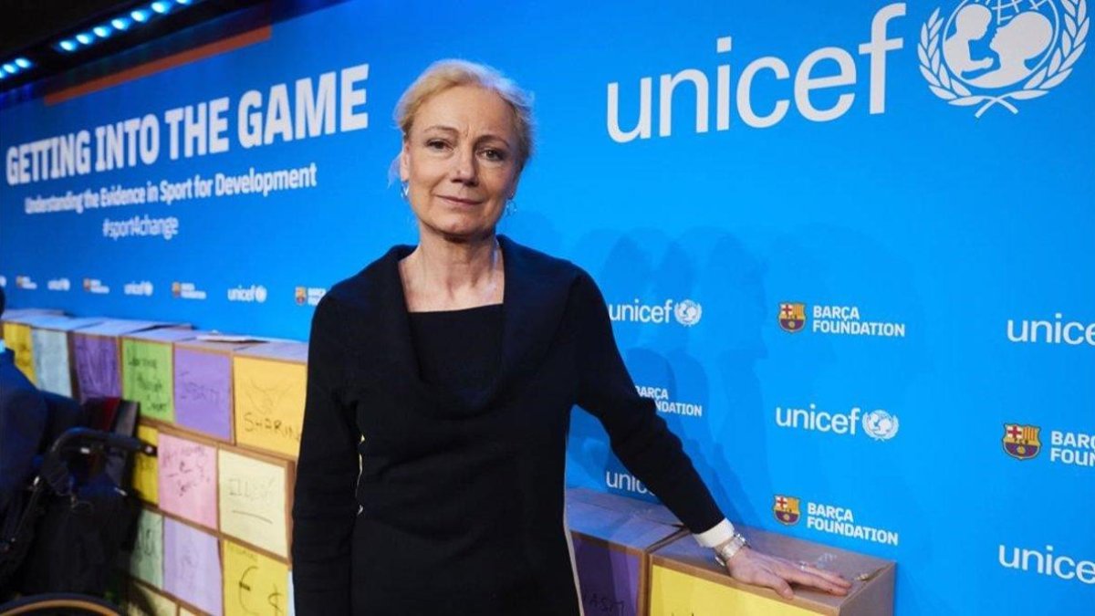 La directora adjunta de Unicef Charlotte Petri Gornitzka.