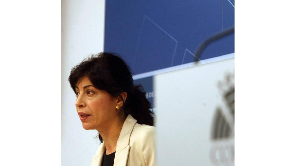 La viceportavoz socialista en las Cortes, Ana Redondo.