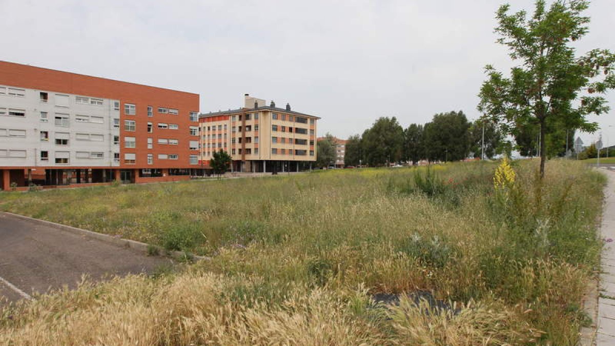 La parcela aneja al centro deportivo de Eras estaba destinada para un campo de fútbol 7.