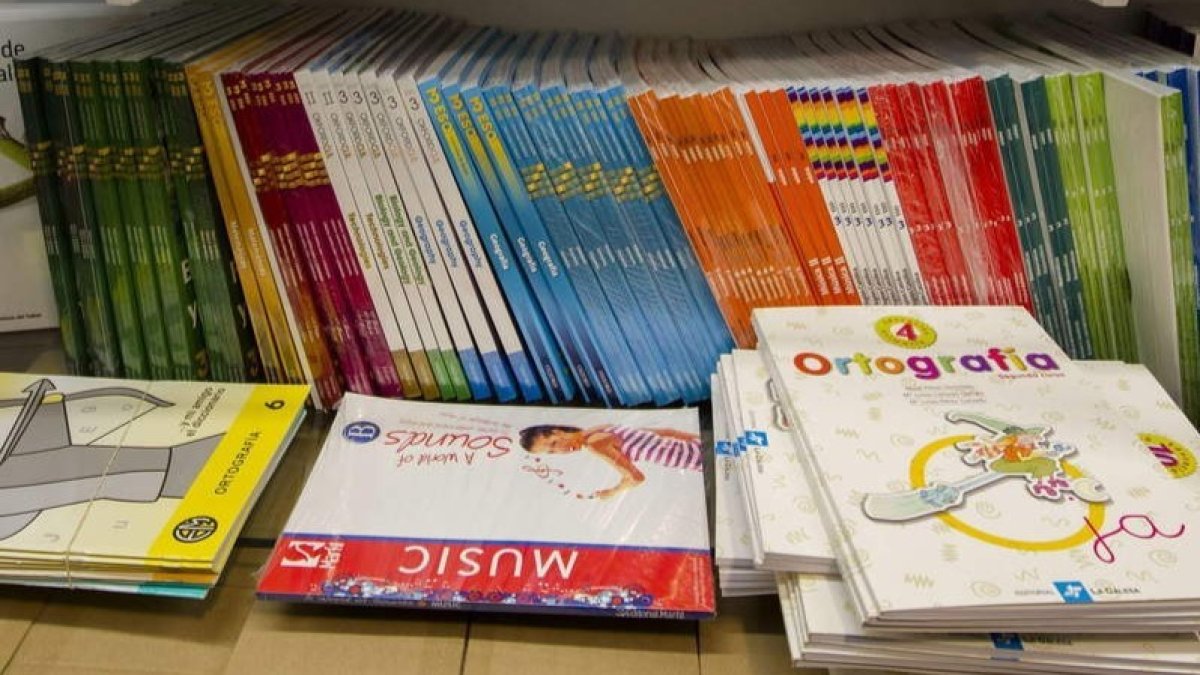 Los libros de los colegios españoles son los más caros de Europa. DL