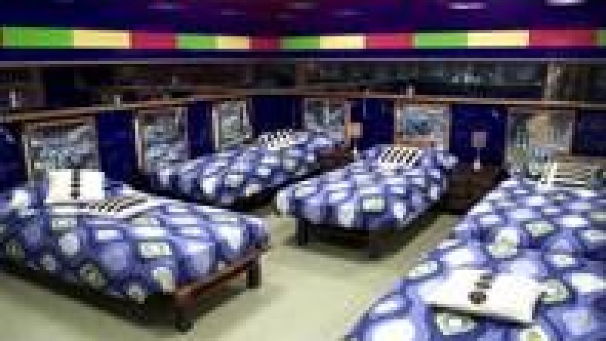 Una de las habitaciones de la casa de la quinta temporada de «Gran Hermano»