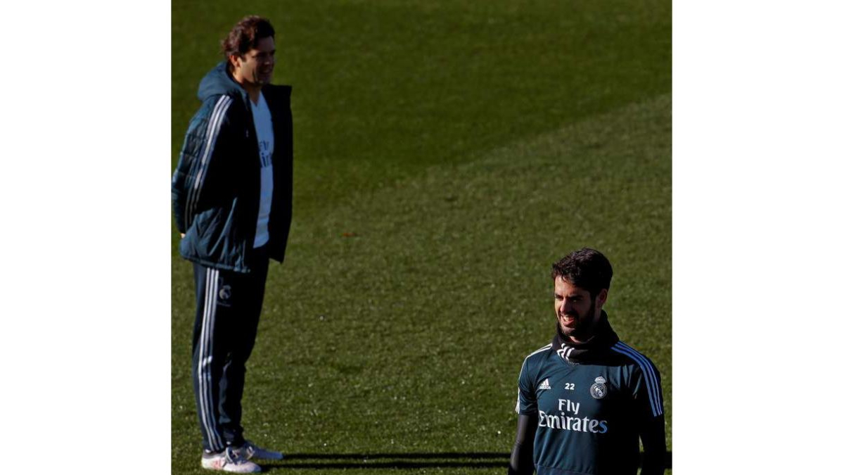 Isco apenas ha participado con Solari. E. NARANJO