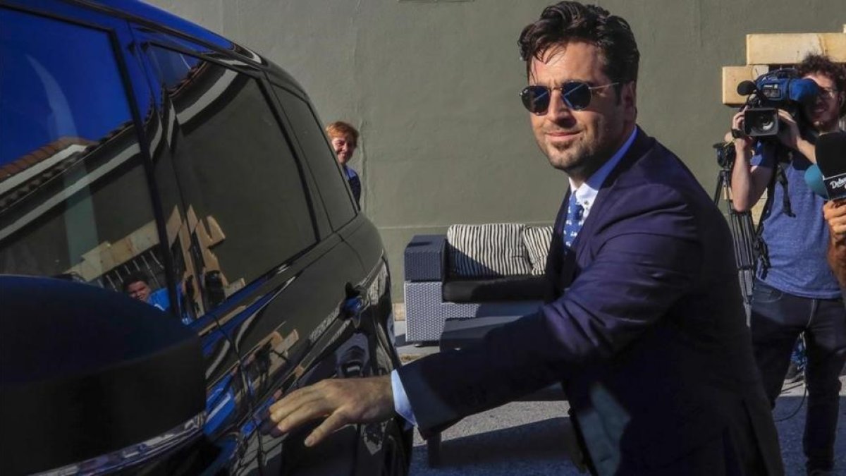 David Bustamante, tras la comunion de su hija Daniela