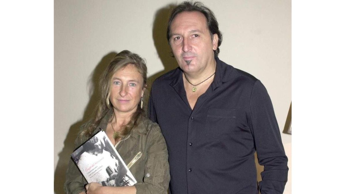 El matrimonio formado por Susana Chillida y Eduardo Iglesias. Su presencia en León está prevista para el miércoles.