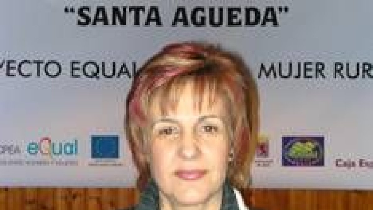 Concepción Mallo es la presidenta de la asociación Águeda Mujer Rural