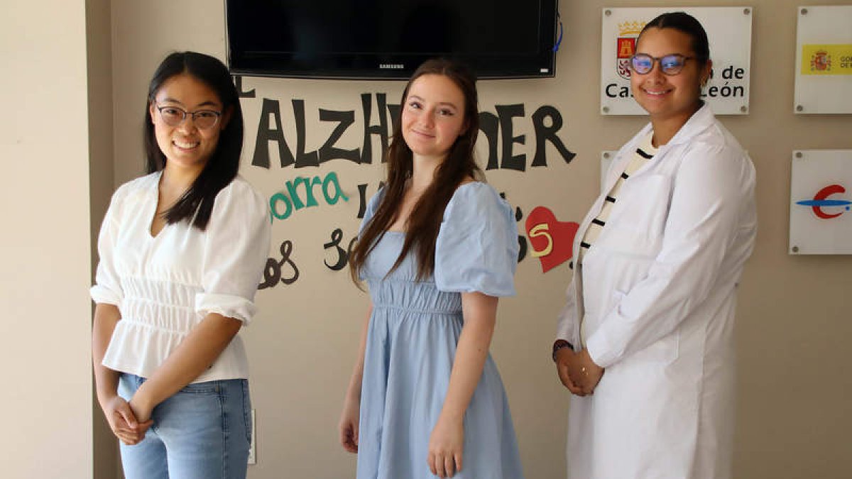 Camila Wu, Samantha Sestak e Inés Marie Francois. PEIO GARCÍA