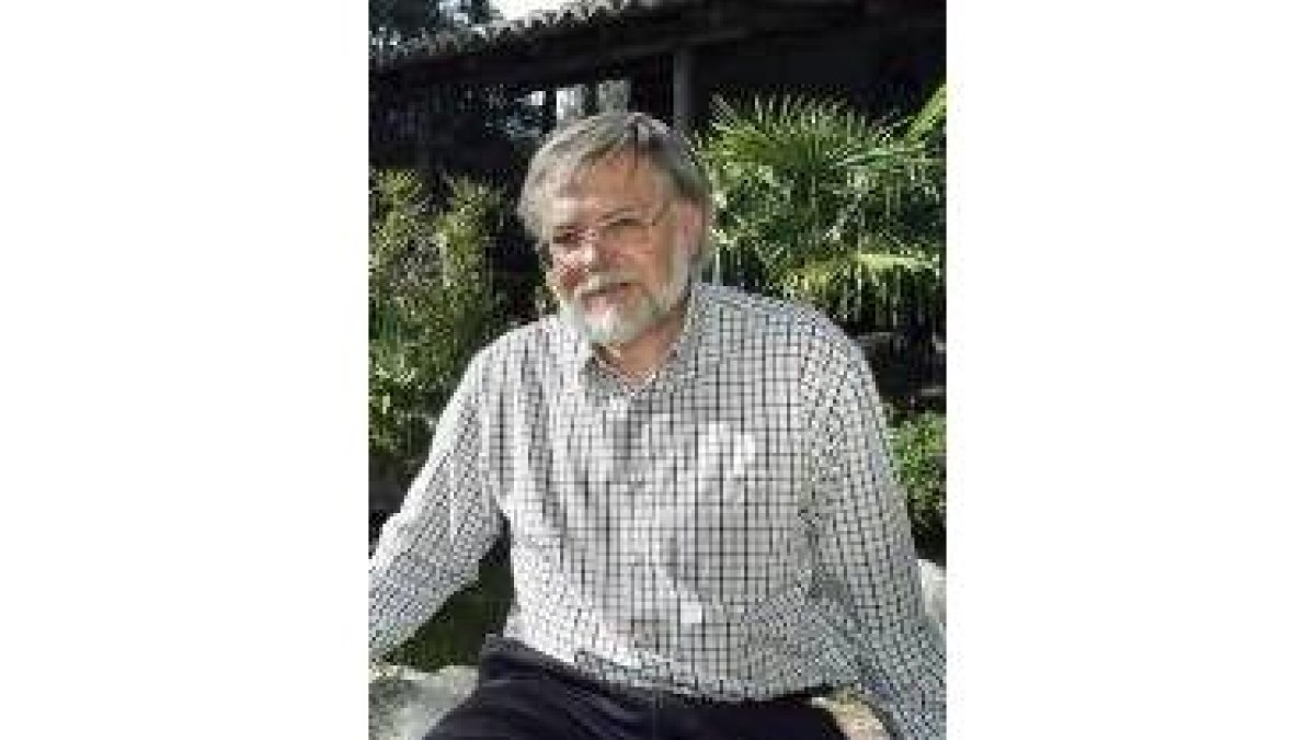 Axel Mahlau, propietario y promotor del jardín botánico de Ávila, Valle del Tiétar