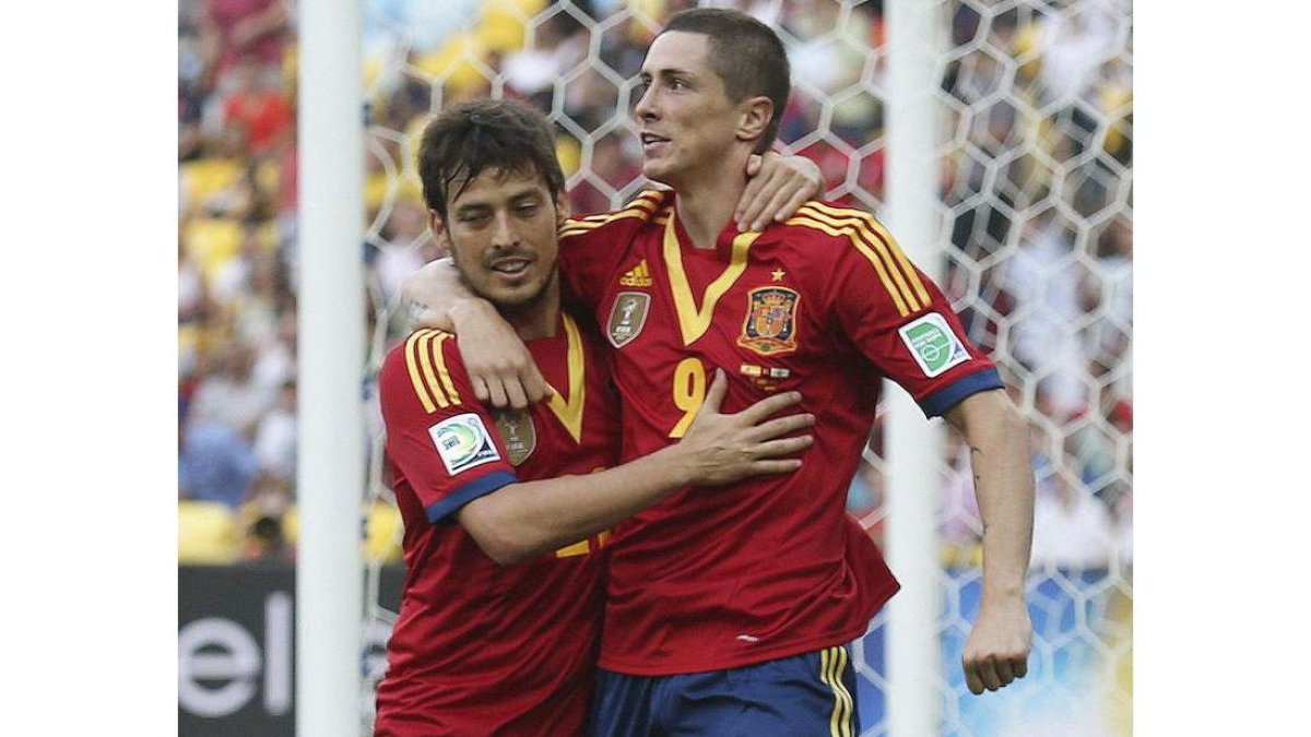 Torres, con siete tantos, es el tercer máximo goleador histórico de la Copa Confederaciones.