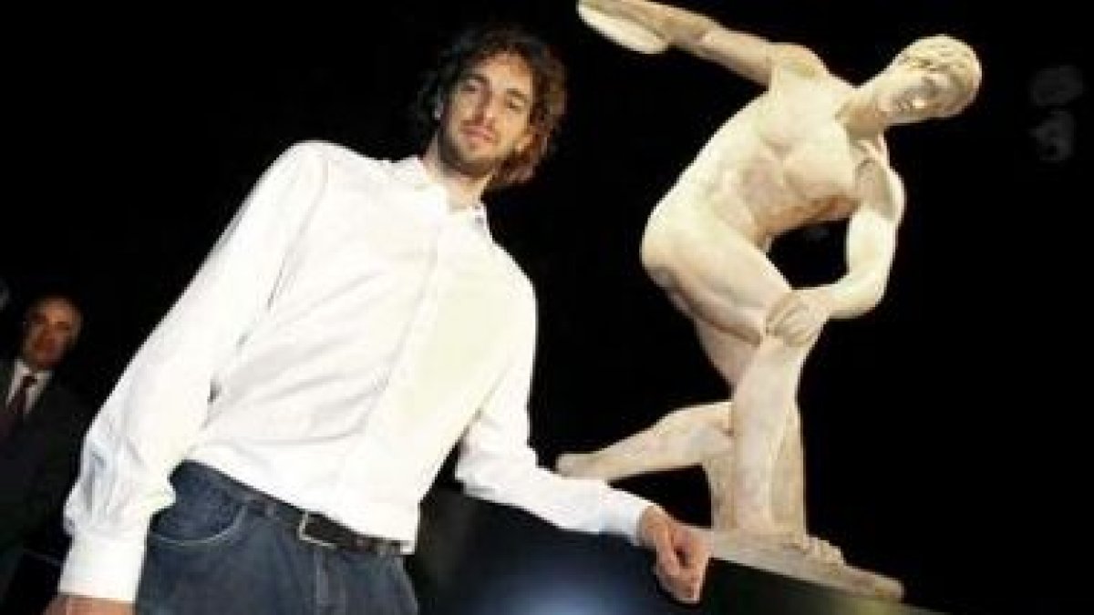 Gasol también hace sus «pinitos» en la televisión.